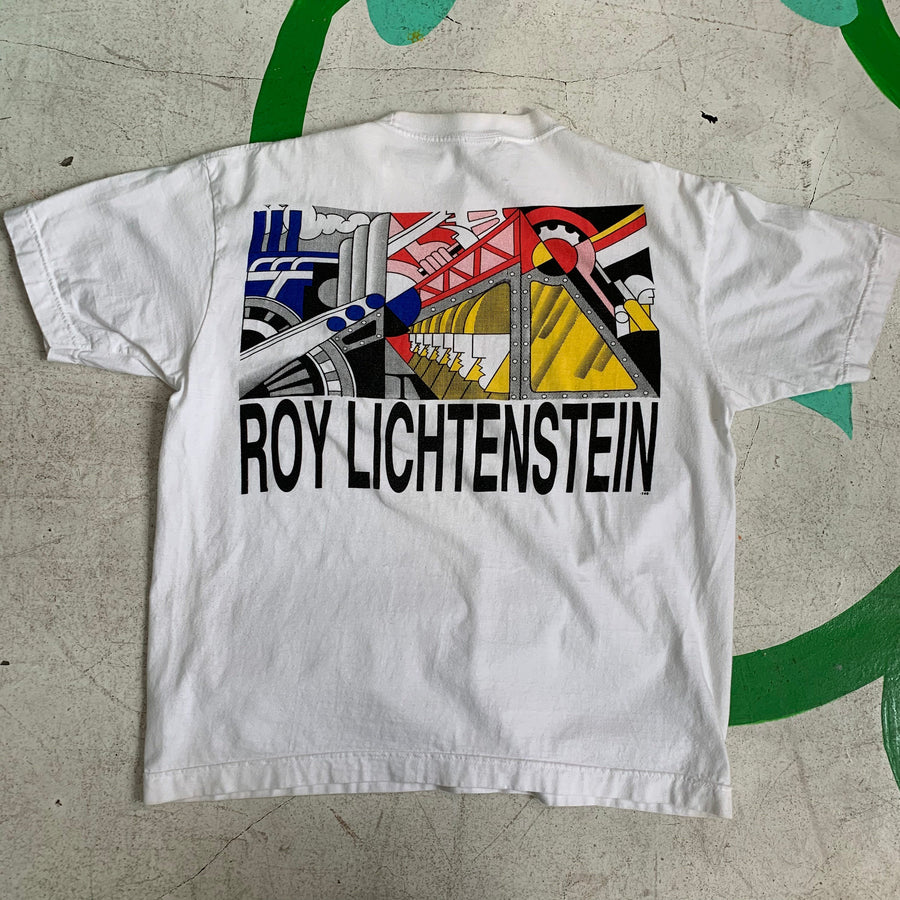 Vintage 90s Roy Lichtenstein graphic Art Tee!