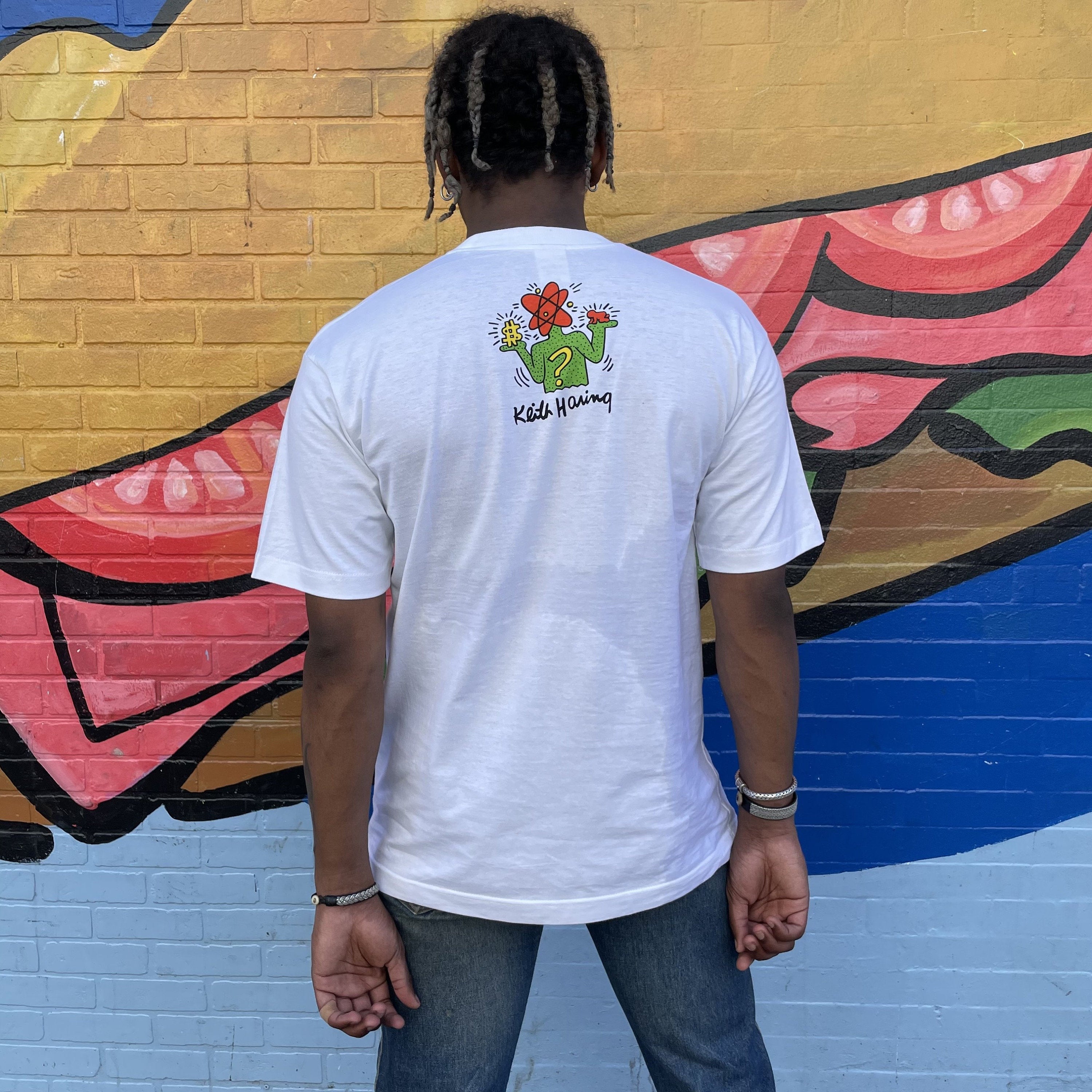 1990s Keith Haring Money/Science/Humanity T-shirt – VACATION SF