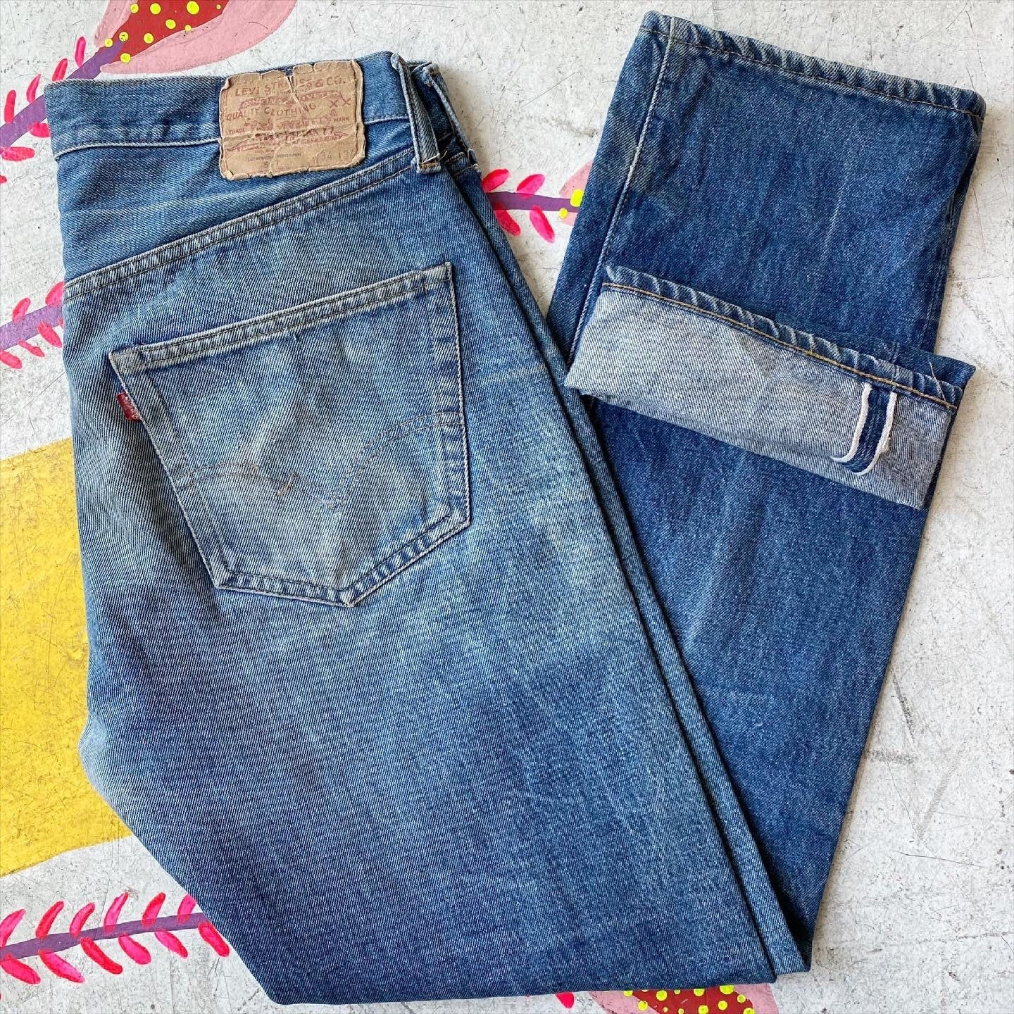 1970s Levi's 501s Perfect Fade red line jeans – VACATION SF