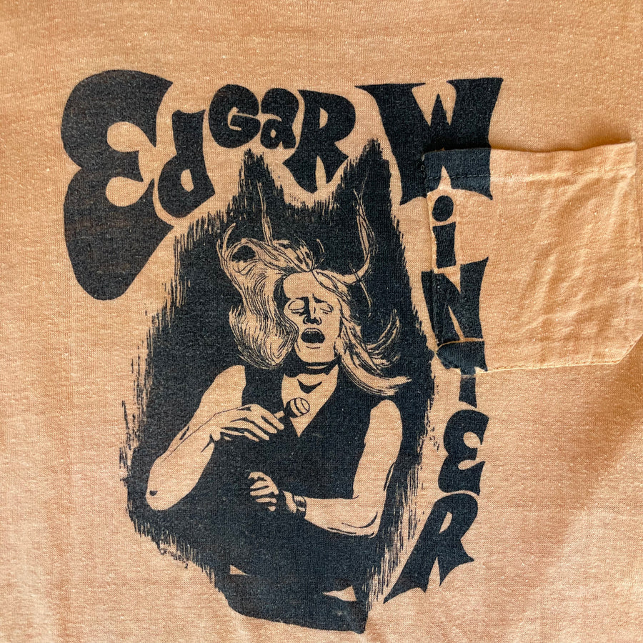 Original Vintage 1970s Edgar Winter Shirt