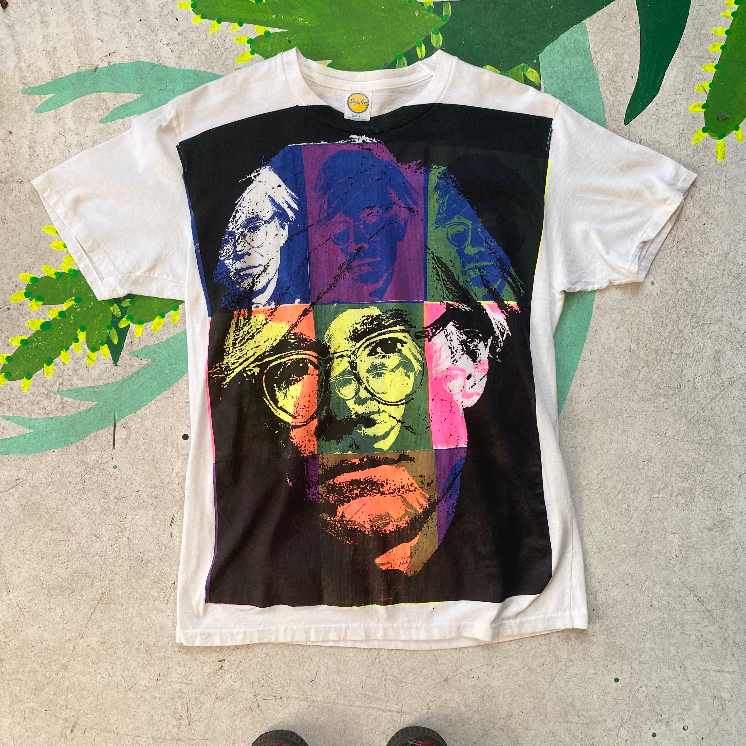 andy warhol t shirts vintage