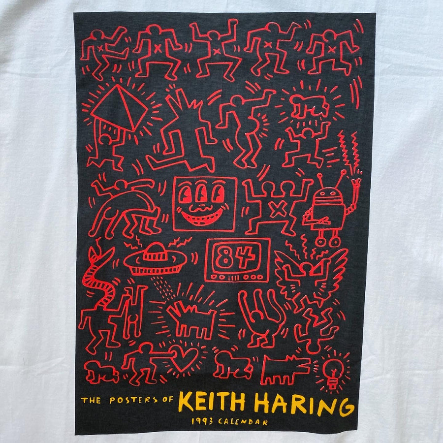 90s Keith Haring Deadstock 93 Calendar Tee