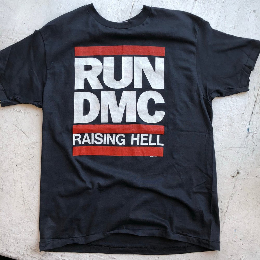 1986 Run D MC DEADSTOCK Rare Tour Tee