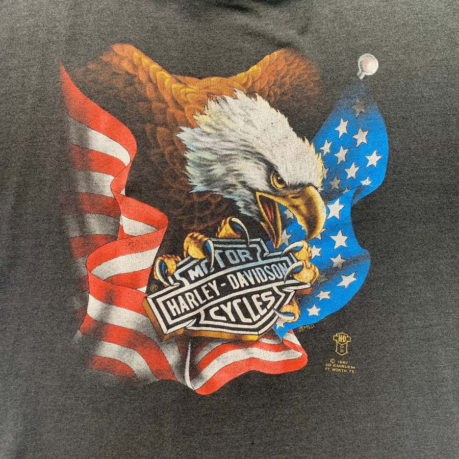 Vintage 80s Harley Davidson Eagle Tee!
