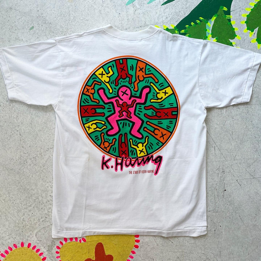 90s Deadstock Keith Haring Person in Person Tee