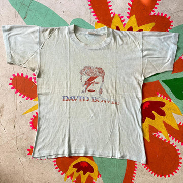 David Bowie Rare Aladdin Sane Original Vintage Tshirt UK original