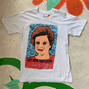 1980s Stanley DeSantis Tammy Faye Bakker Art Tee