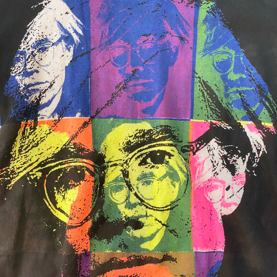 Andy Warhol RARE Original, Vintage - Hand Screened Warhol Gallery Opening Tshirt