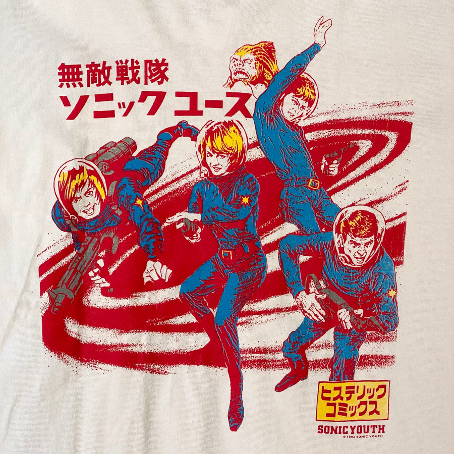 Sonic Youth - Japanese Astronauts 1992 Tour Tshirt RARE