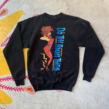 1980s “Do the right thing” promo sweatshirt