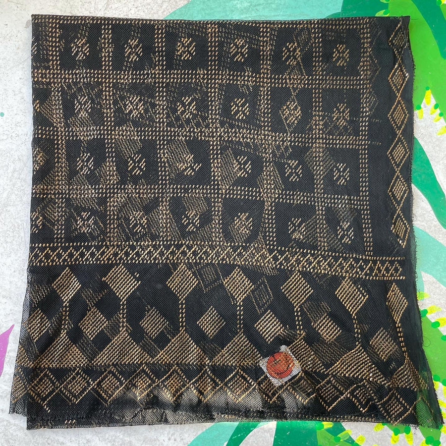 1920s Deco Egyptian Assuit Shawl