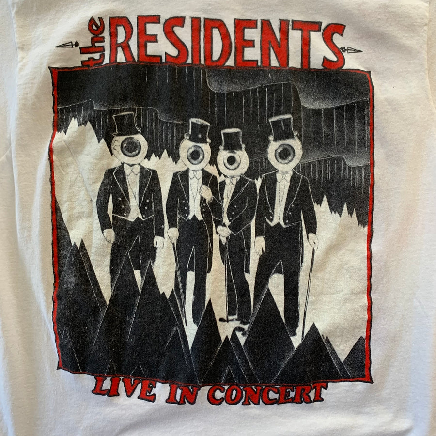 1980s Residents “Live in Concert” Tee