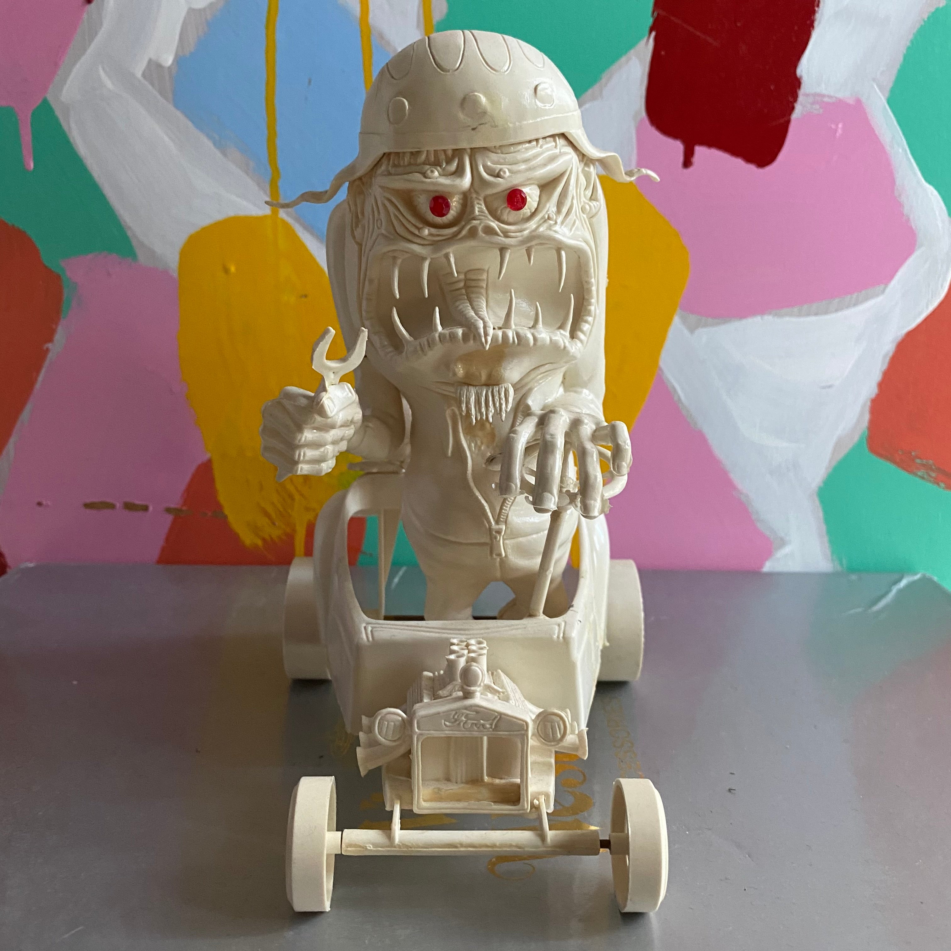 1960s Revell “Big Daddy Roth” Assembled Drag Nut Model – VACATION SF