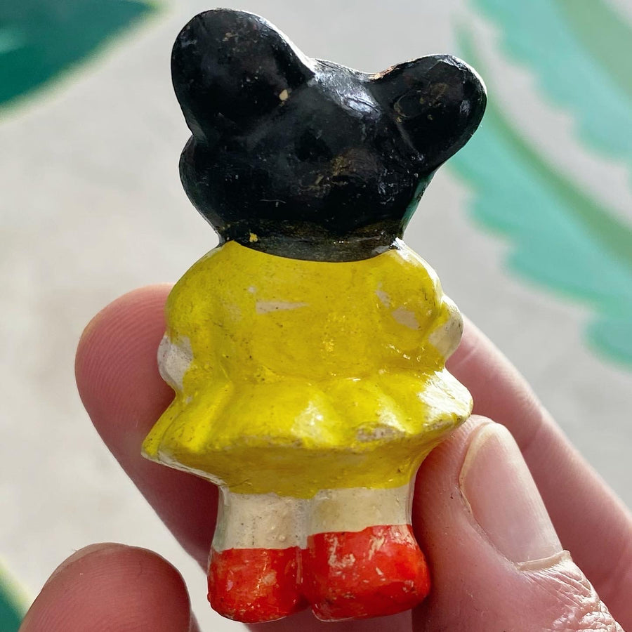 1930s Handmade Mickey and Minnie Figurines