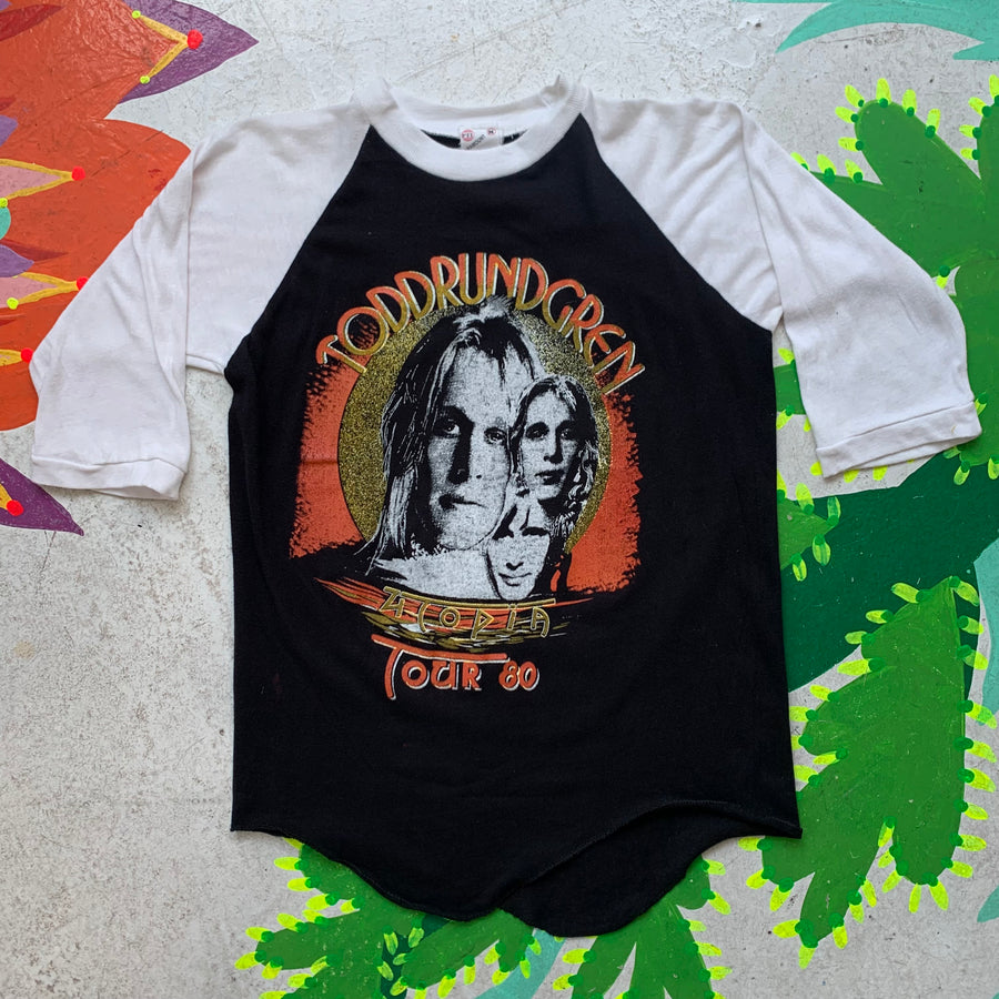 1980 Todd Rundgren Utopia Tour Raglan