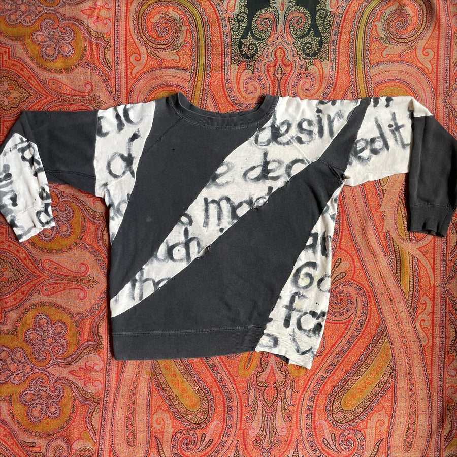 Deconstructed Punk Sweatshirt