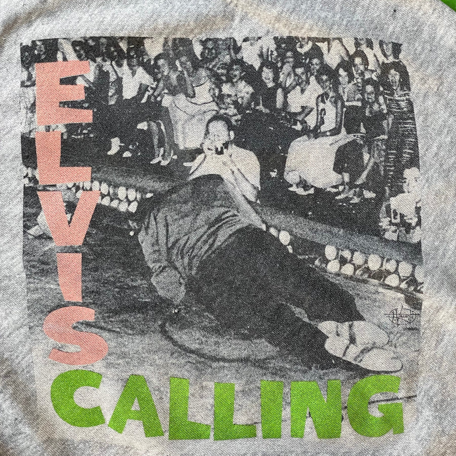 Elvis Calling RARE 1980s Vintage Sweatshirt
