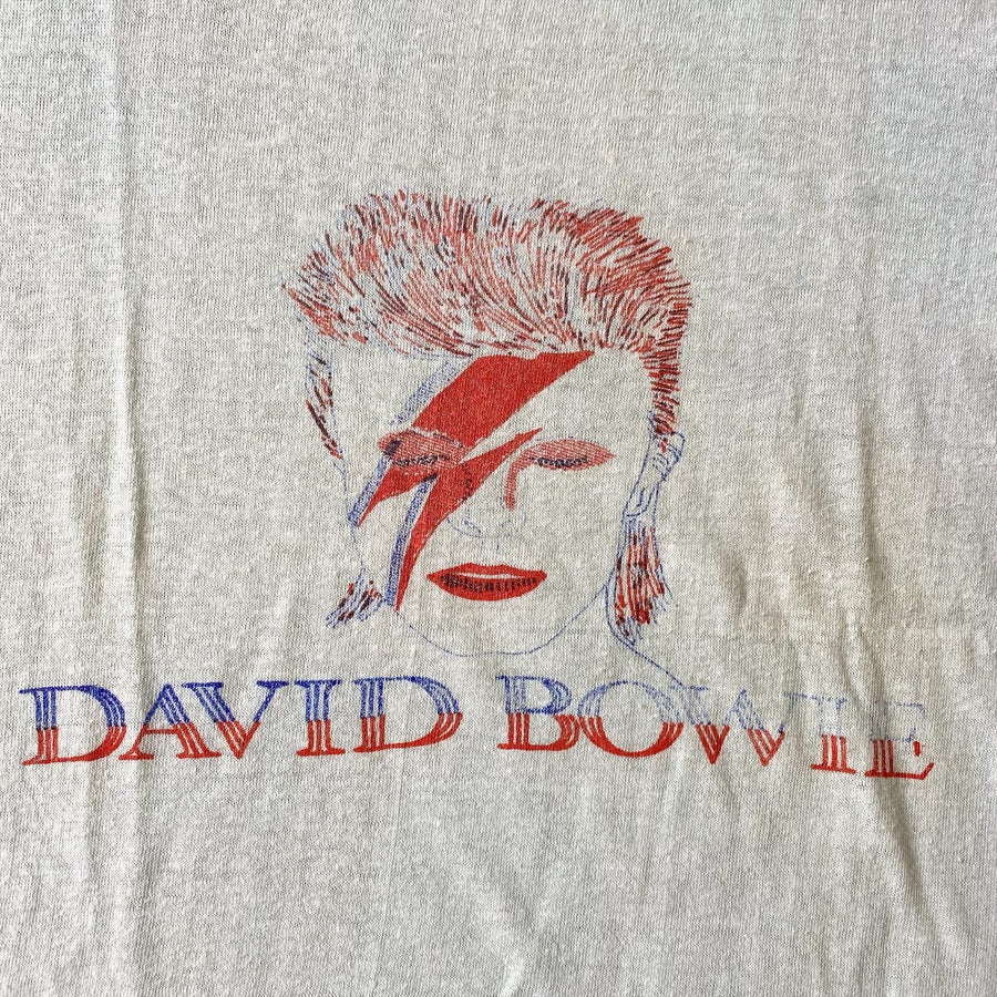 David Bowie Rare Aladdin Sane Original Vintage Tshirt UK original