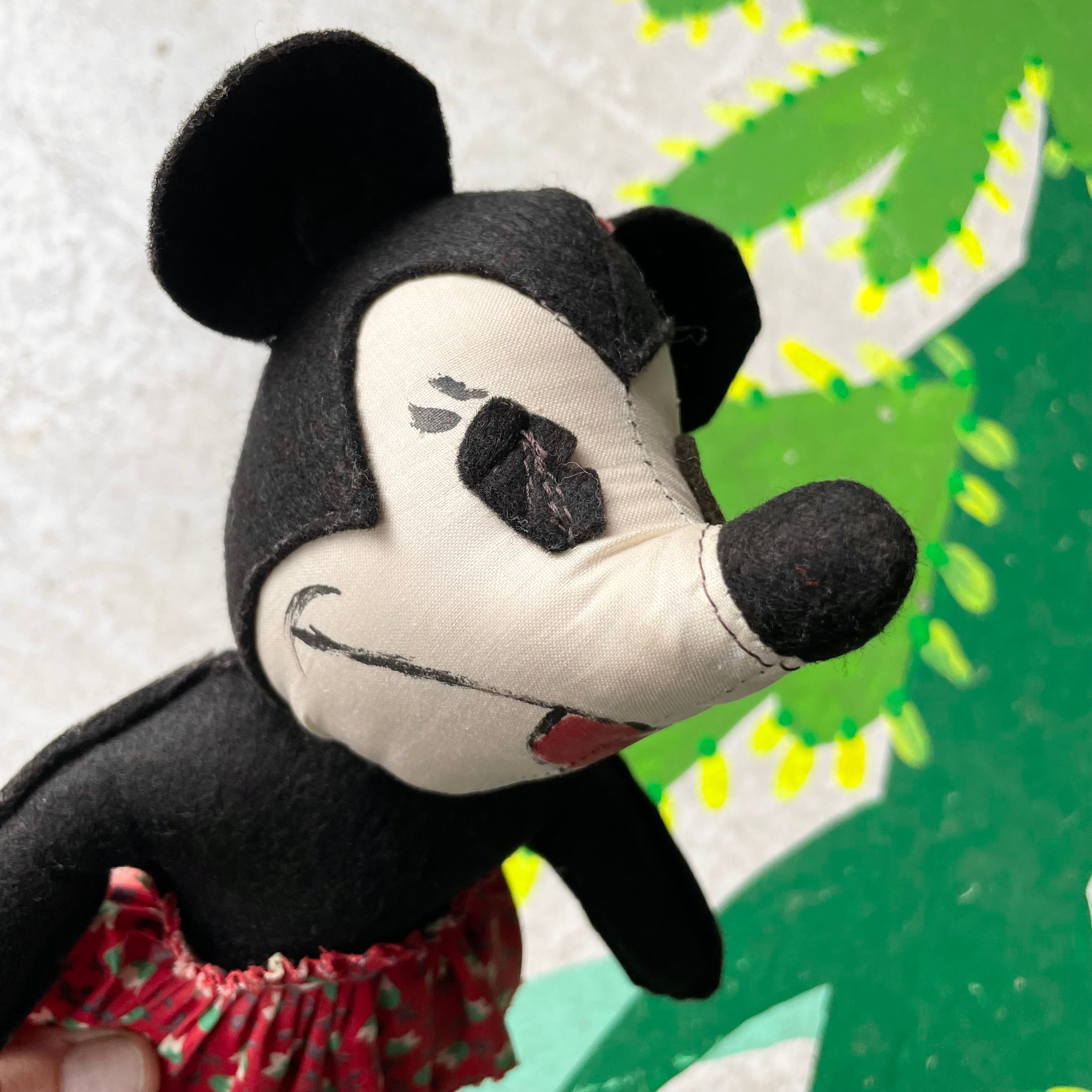 30s 40s antique minnie mouse doll アンティーク ミニーマウス