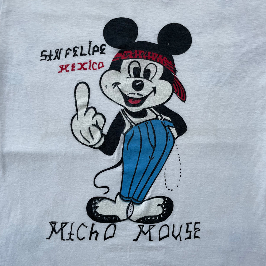 Micho Mouse 70s single stitch tee