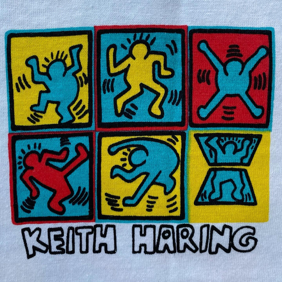 90s Deadstock Keith Haring Figures In Motion Tee