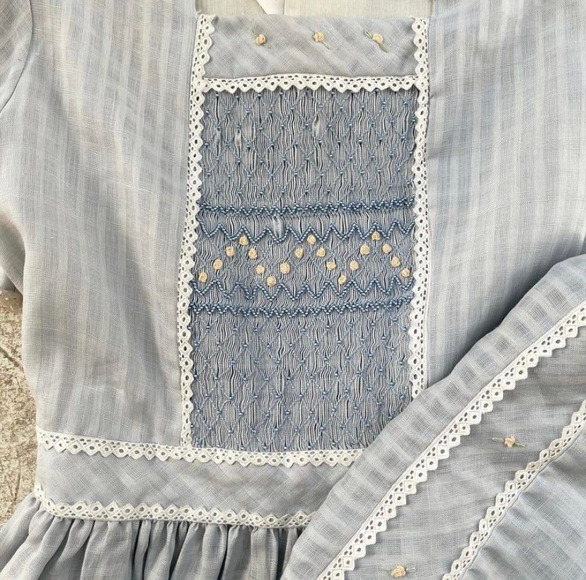 Amazing Linen Cottage Dress